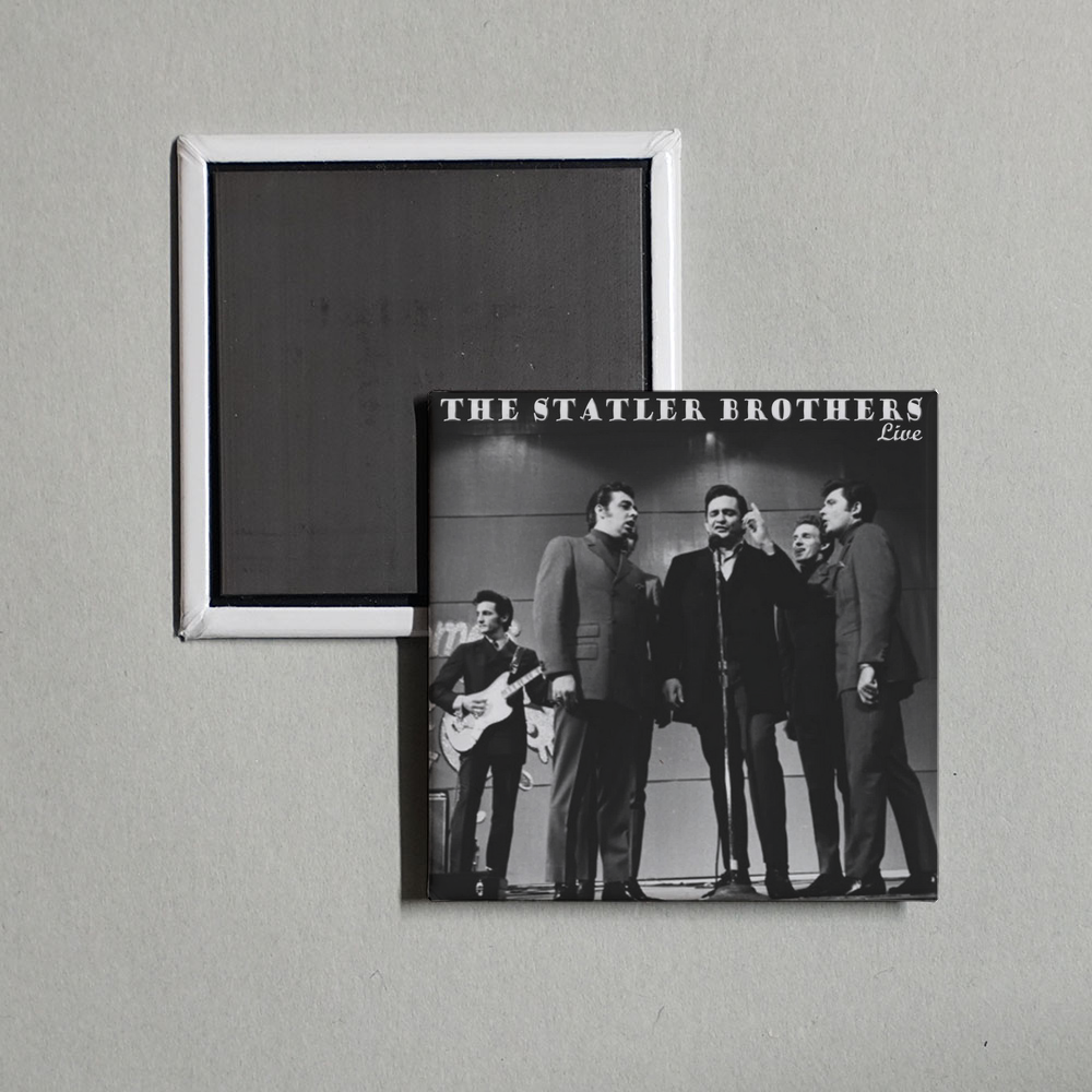 The Statler Brothers - Live Album Cover Fridge Magnet