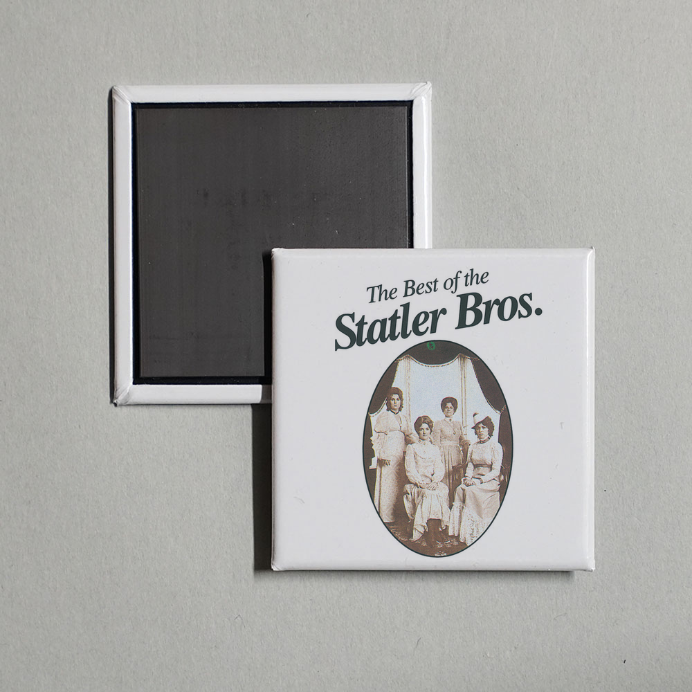 The Statler Brothers - The Best Of The Statler Brothers Album Cover Fridge Magnet