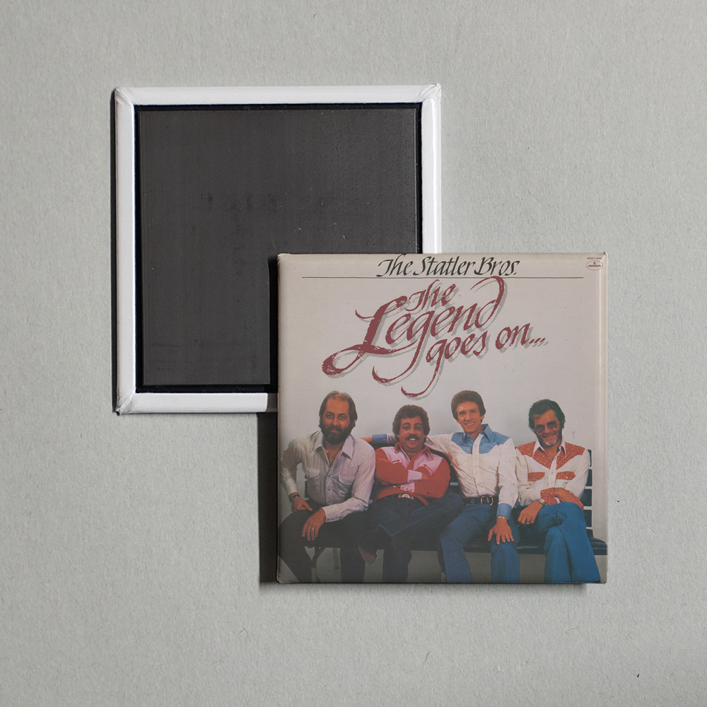 The Statler Brothers - The Legend Goes On Album Cover Fridge Magnet