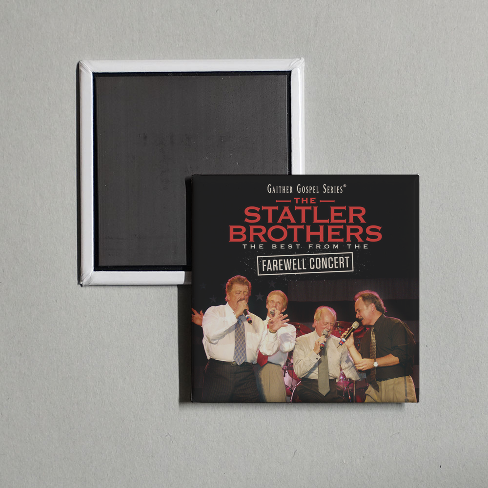 The Statler Brothers - The Statler Brothers The Best From The Farewell Concert (Live) Album Cover Fridge Magnet