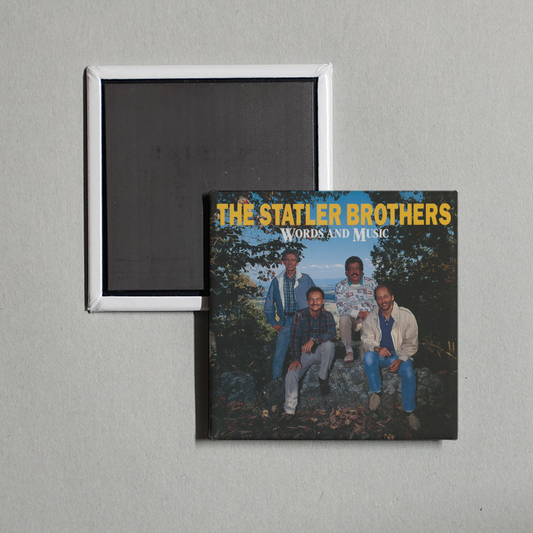 The Statler Brothers - Words And Music Album Cover Fridge Magnet