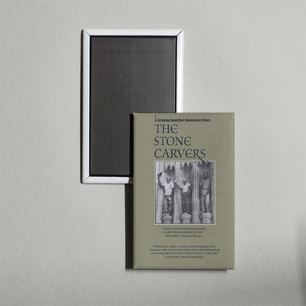 The Stone Carvers Mini Movie Fridge Magnet