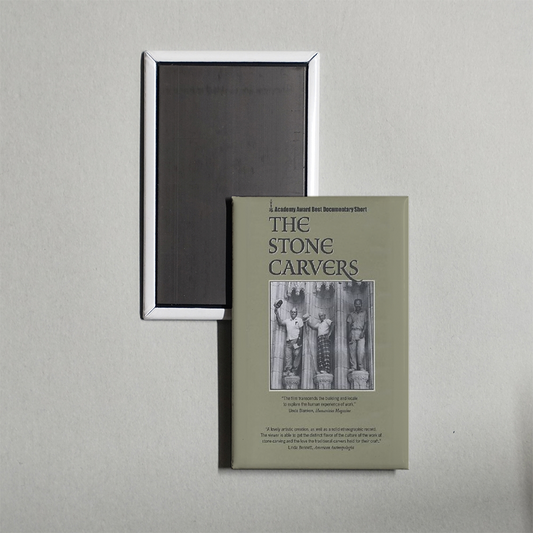 The Stone Carvers Mini Movie Fridge Magnet