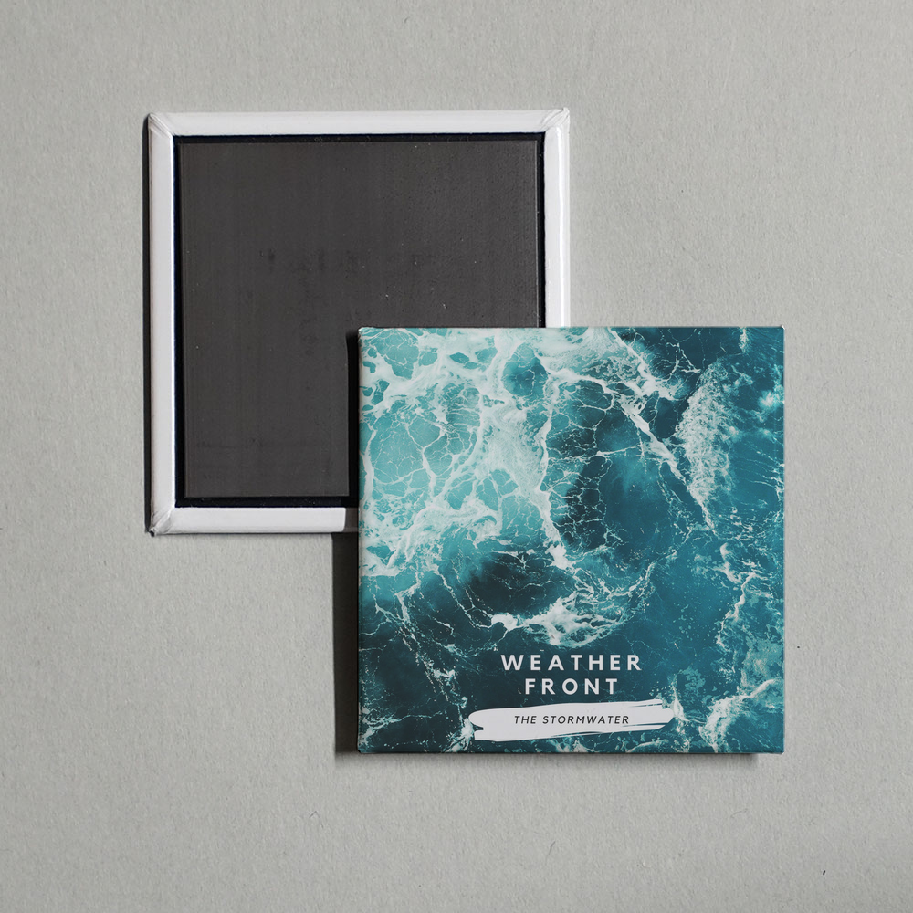 The Stormwater - Weather Front Album Cover Fridge Magnet