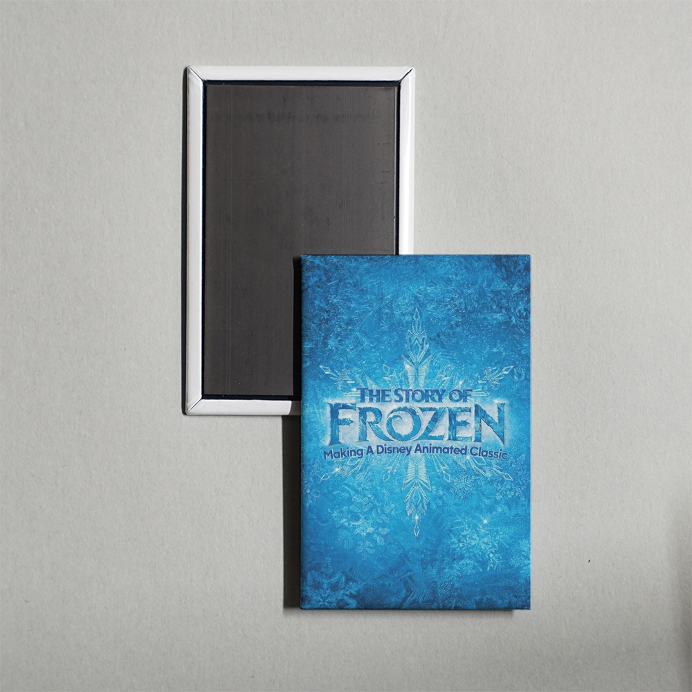 The Story of Frozen Making a Disney Animated Classic Mini Movie Fridge Magnet