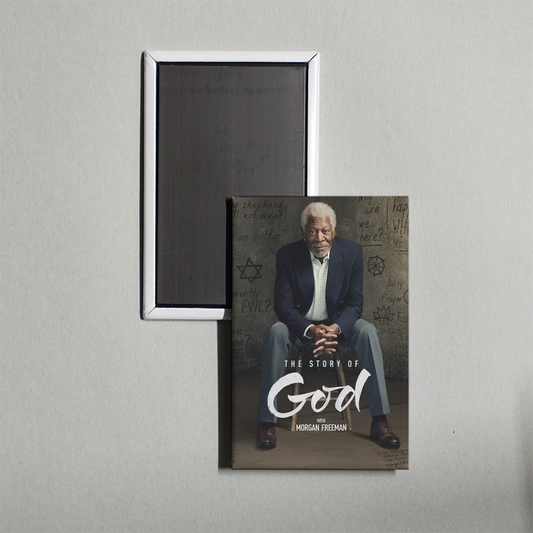 The Story of God with Morgan Freeman TV Show Fridge Magnet