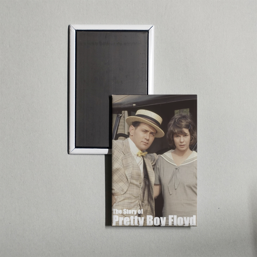 The Story of Pretty Boy Floyd Mini Movie Fridge Magnet