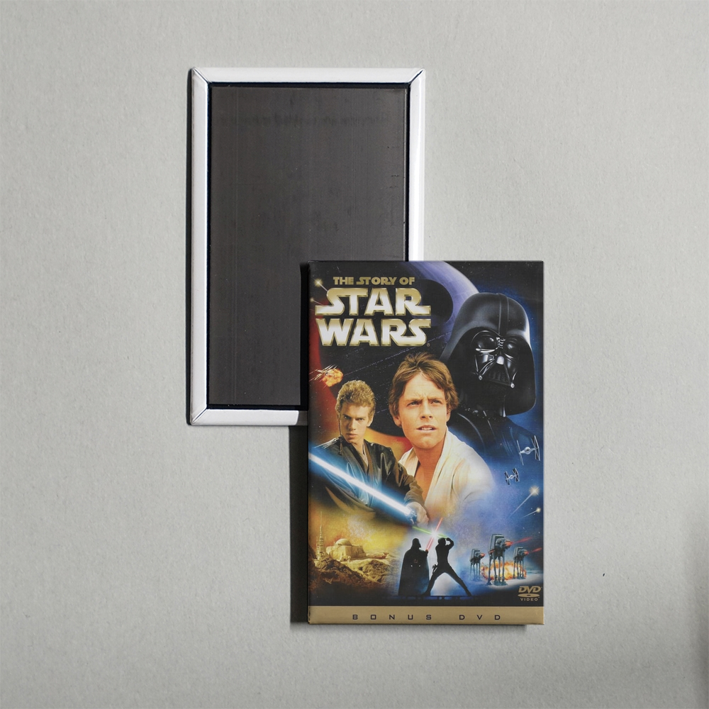 The Story of Star Wars Mini Movie Fridge Magnet
