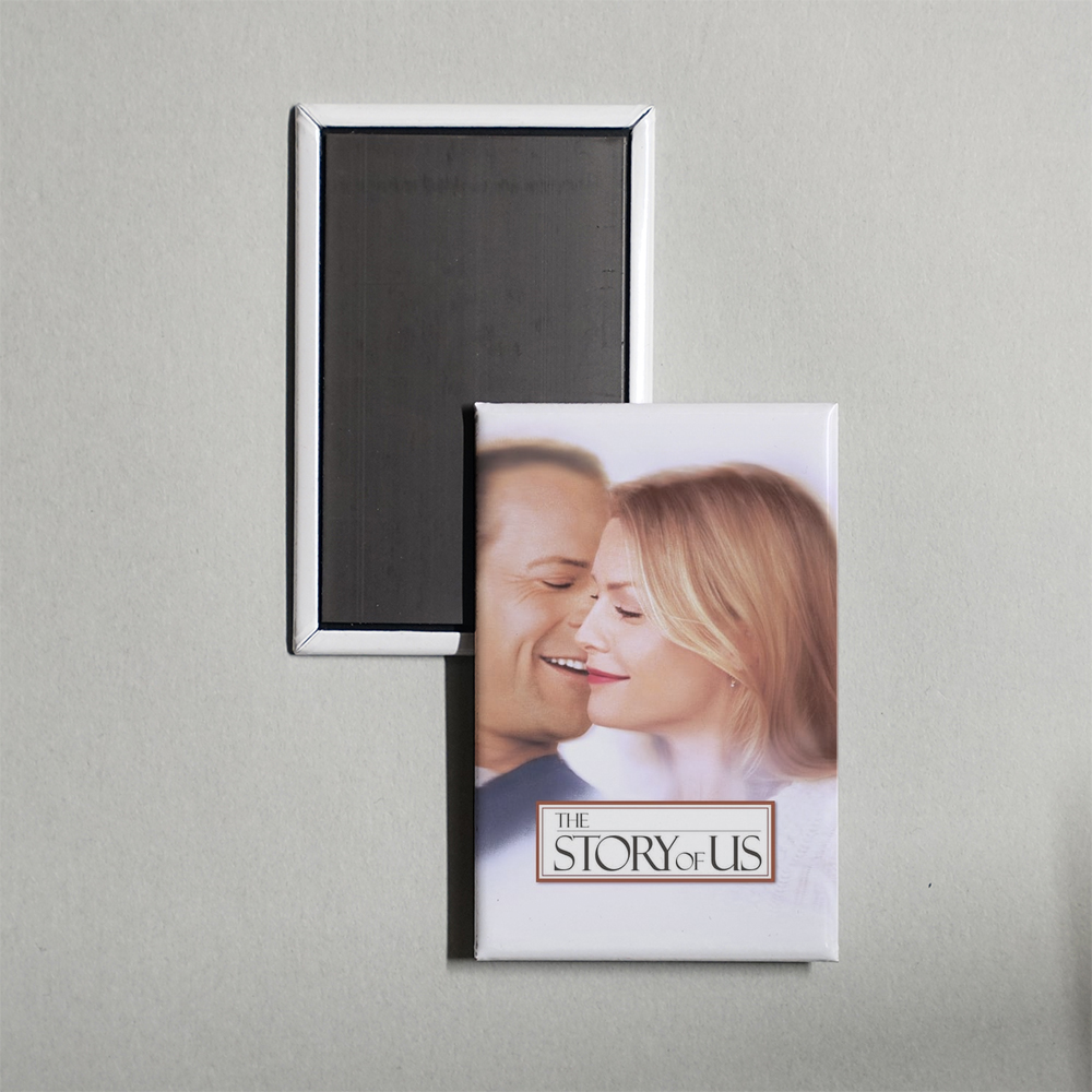 The Story of Us Mini Movie Fridge Magnet