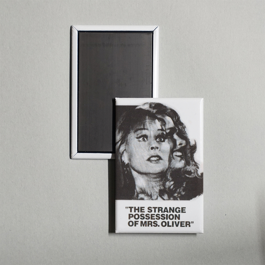 The Strange Possession of Mrs. Oliver Mini Movie Fridge Magnet