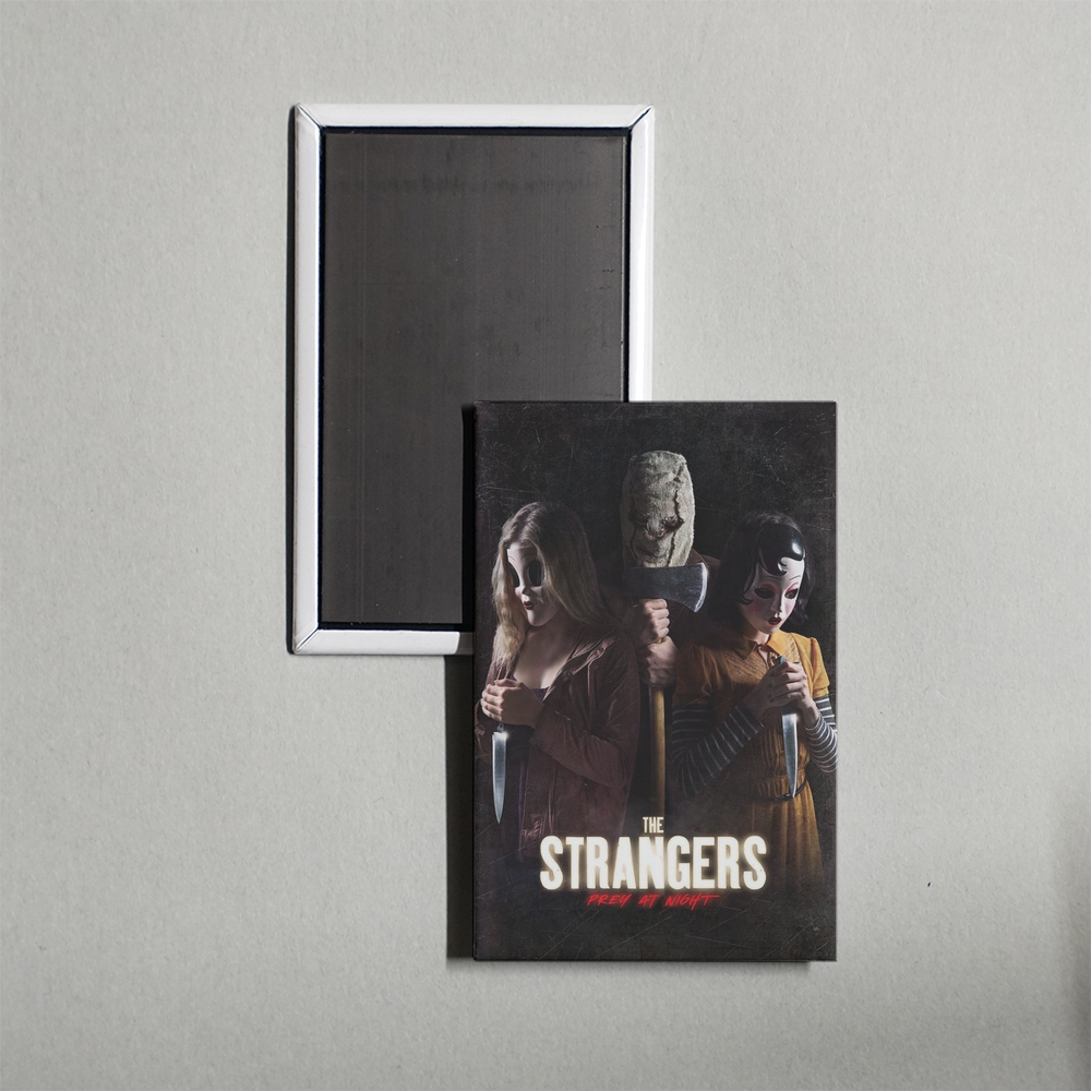 The Strangers Prey at Night Mini Movie Fridge Magnet
