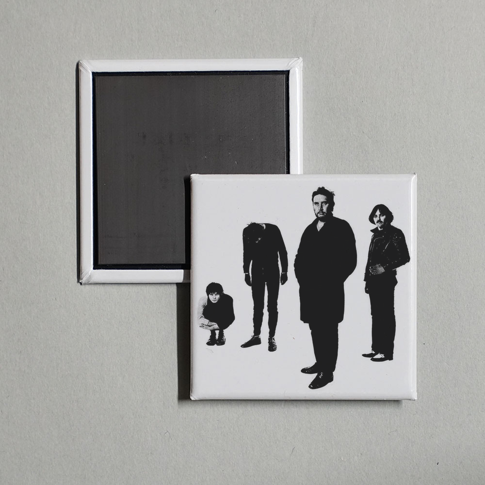 The Stranglers - Black and White Album Cover Fridge Magnet