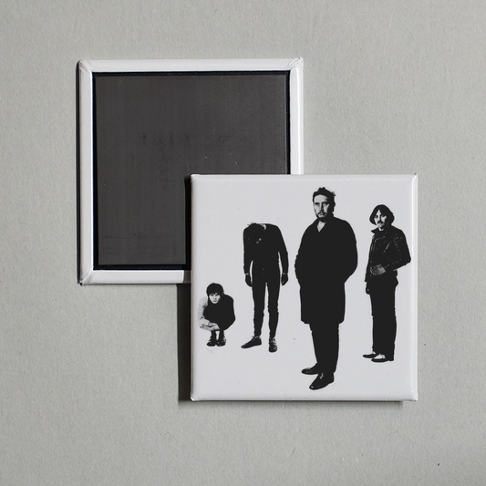 The Stranglers - Black and White Album Cover Fridge Magnet