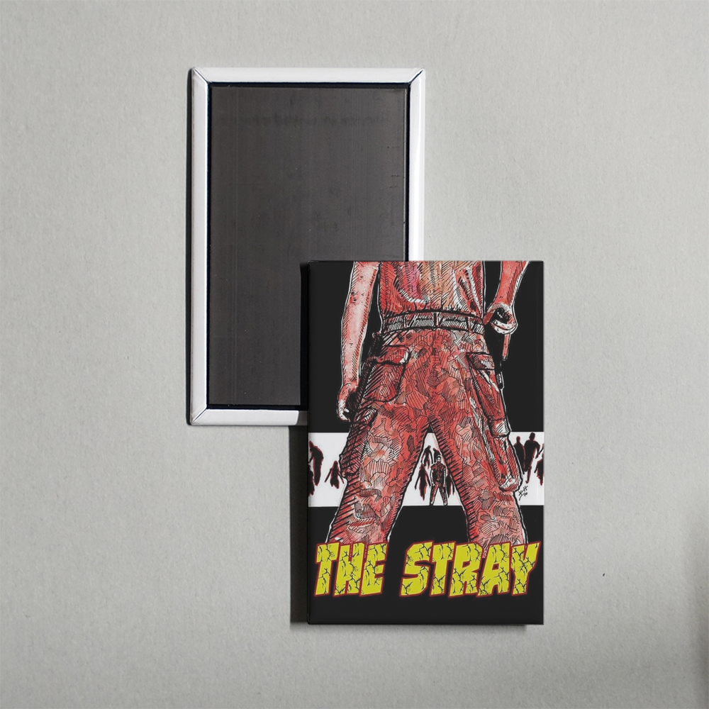 The Stray Mini Movie Fridge Magnet