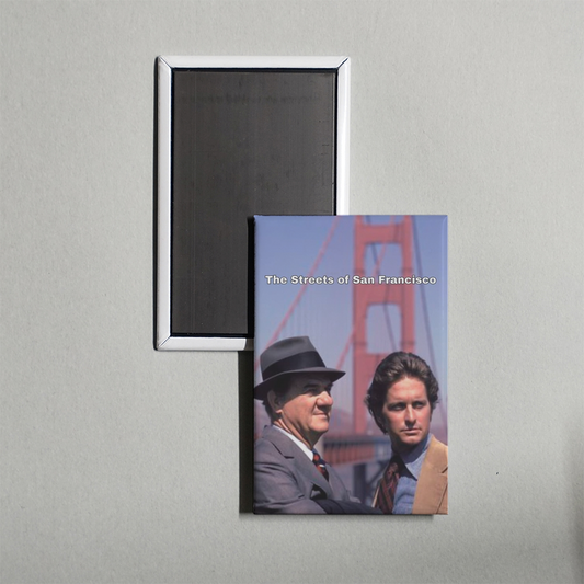The Streets of San Francisco Mini Movie Fridge Magnet