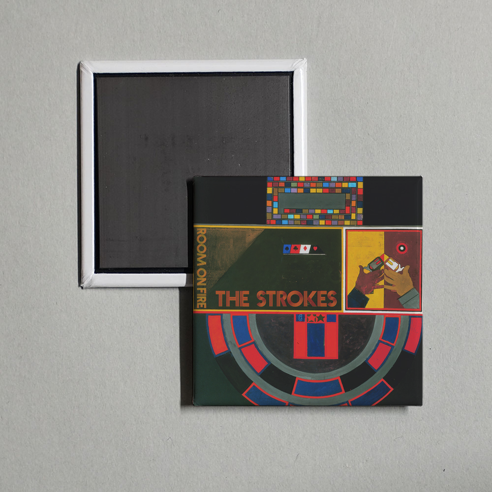The Strokes - Room On Fire Album Cover Fridge Magnet