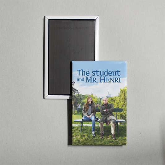 The Student and Mister Henri Mini Movie Fridge Magnet