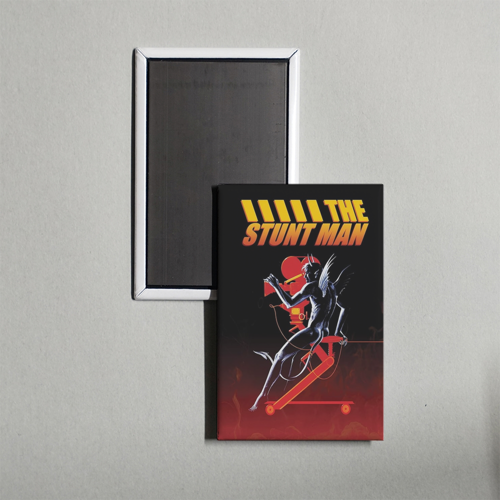 The Stunt Man Mini Movie Fridge Magnet