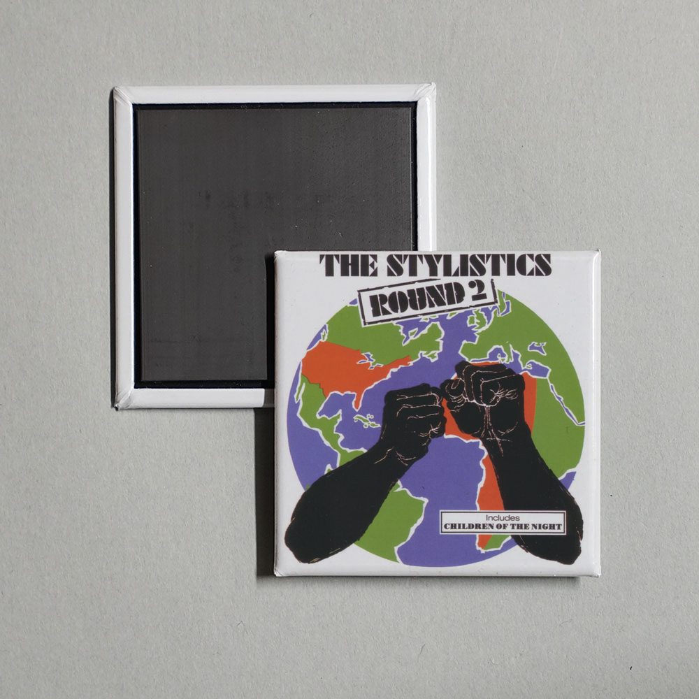 The Stylistics - Round 2 Album Cover Fridge Magnet