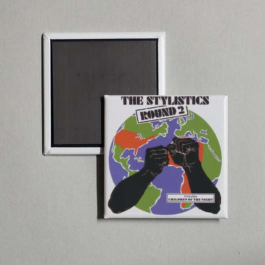 The Stylistics - Round 2 Album Cover Fridge Magnet