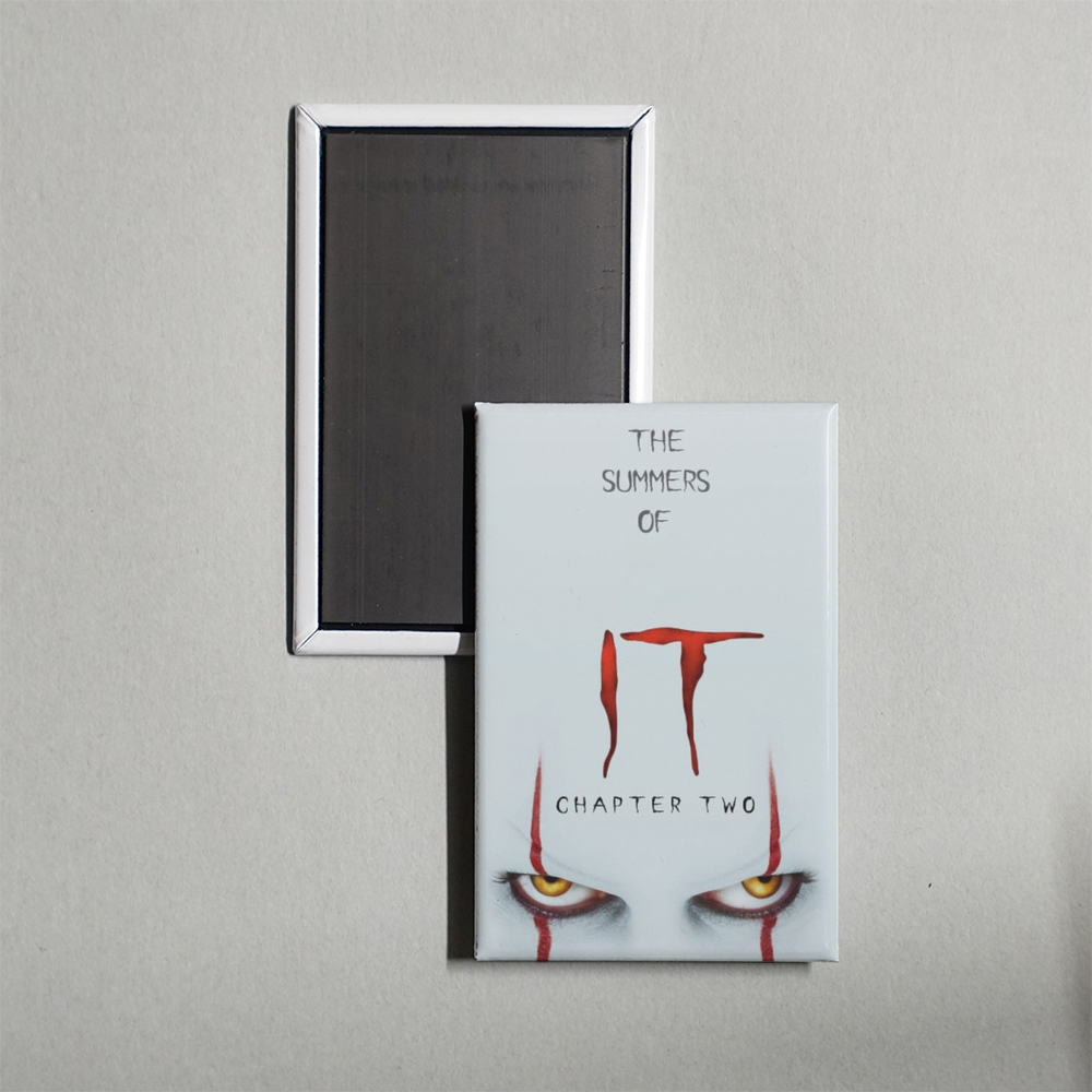 The Summers of It - Chapter Two It Ends Mini Movie Fridge Magnet