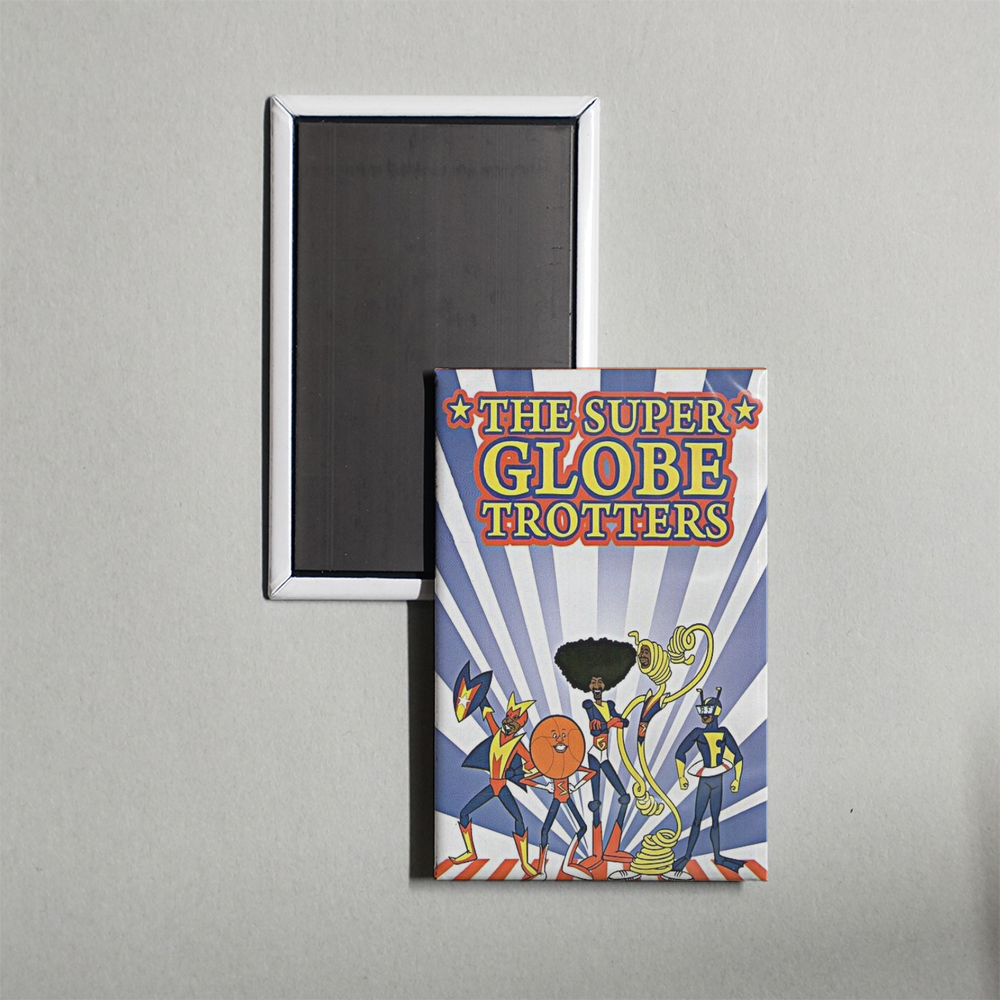 The Super Globetrotters TV Show Fridge Magnet