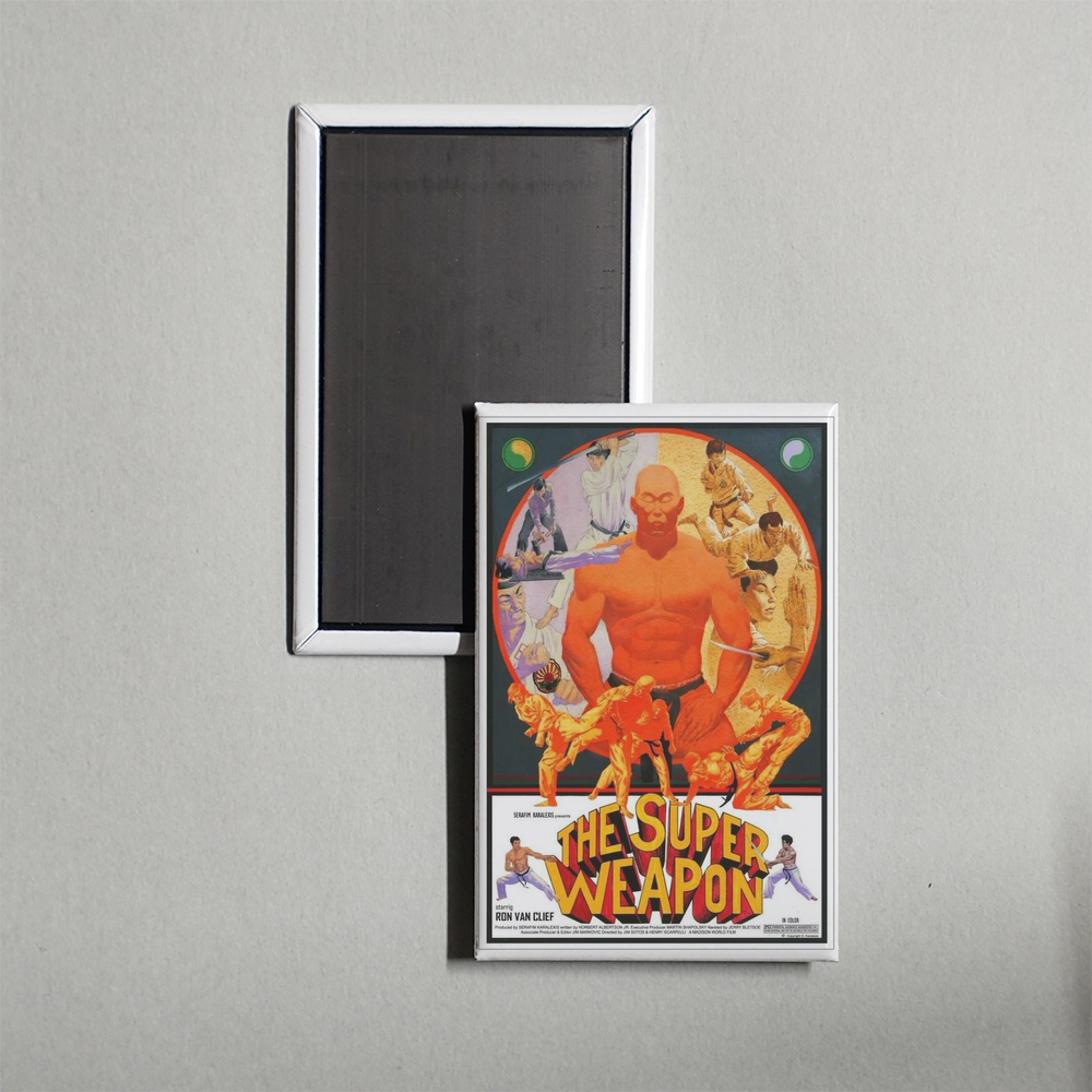 The Super Weapon Mini Movie Fridge Magnet