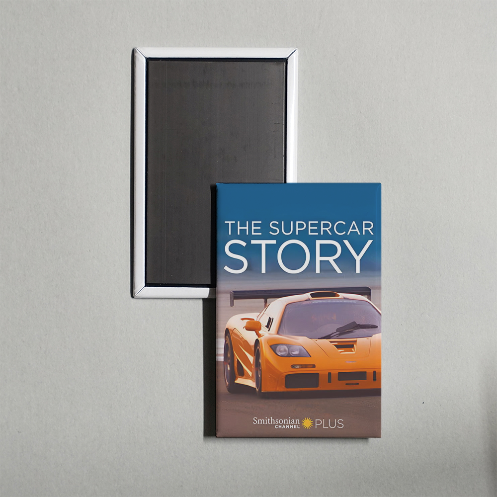 The Supercar Story Mini Movie Fridge Magnet