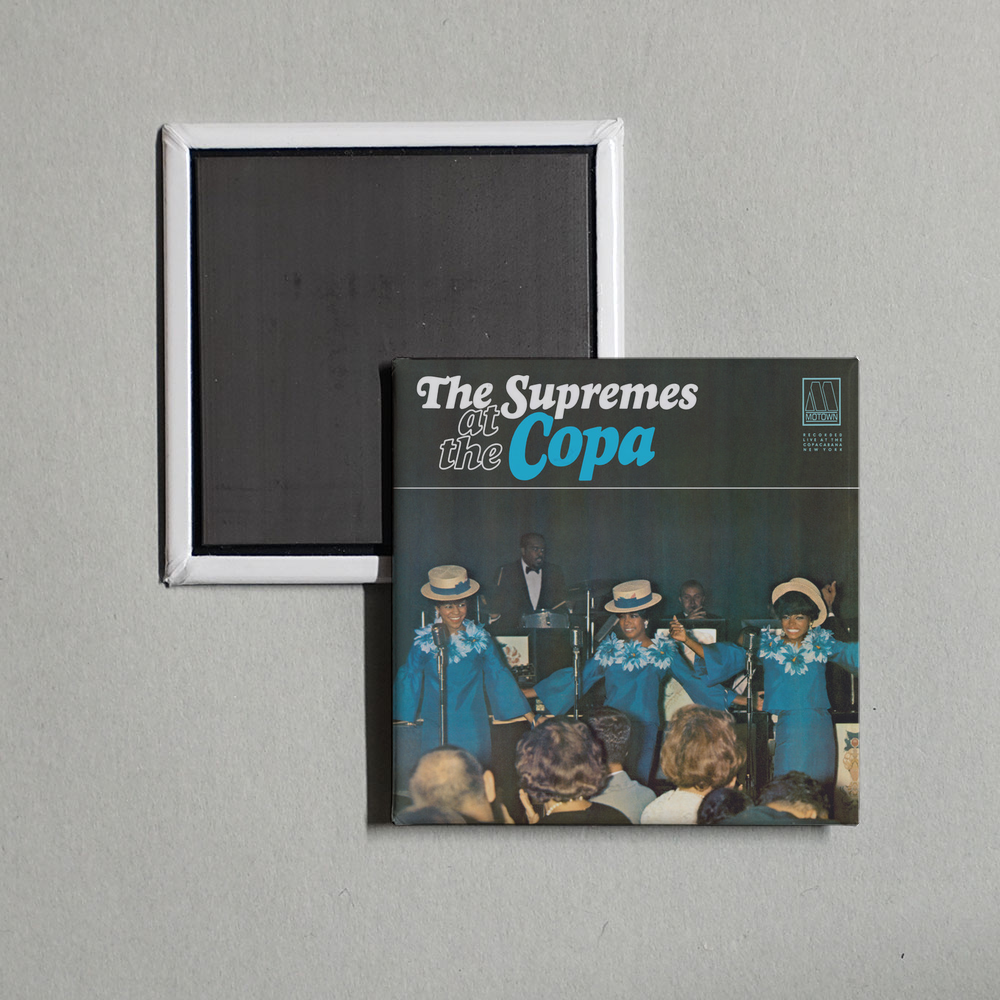 The Supremes - At The Copa Album Cover Fridge Magnet