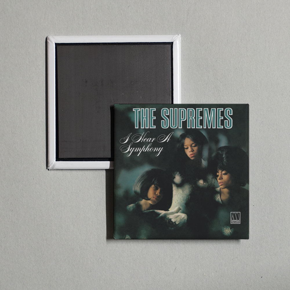 The Supremes - I Hear A Symphony Album Cover Fridge Magnet