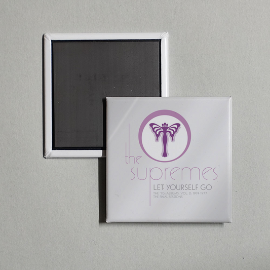 The Supremes - Let Yourself Go The ’70s Albums, Vol. 2 1974-1977 (The Final Sessions) Album Cover Fridge Magnet