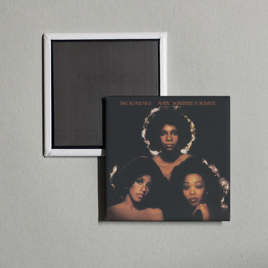The Supremes - Mary, Scherrie & Susaye Album Cover Fridge Magnet