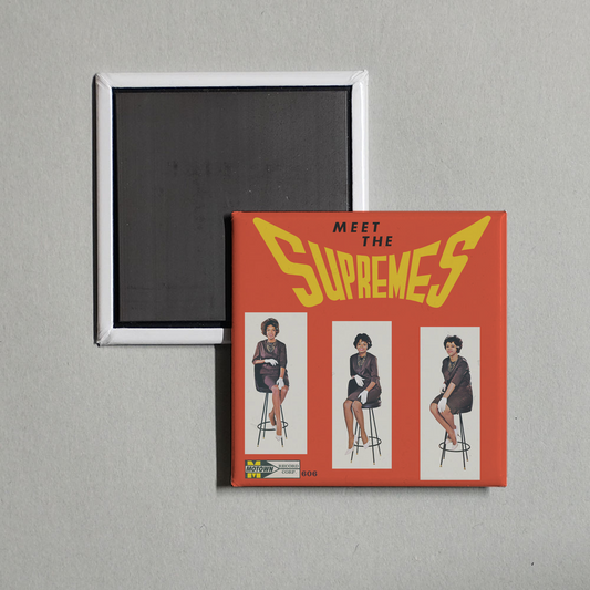 The Supremes - Meet The Supremes Album Cover Fridge Magnet