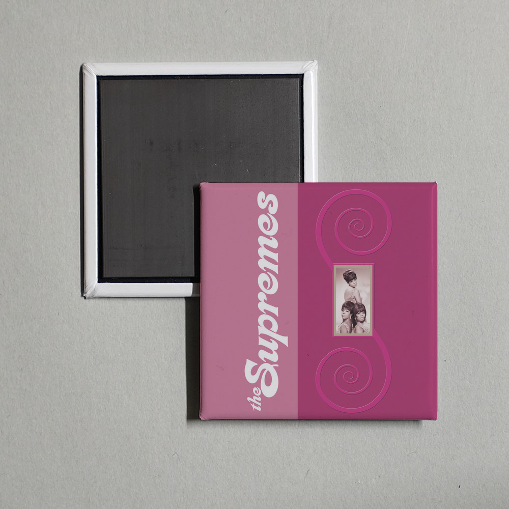The Supremes - The Supremes Box Set Album Cover Fridge Magnet