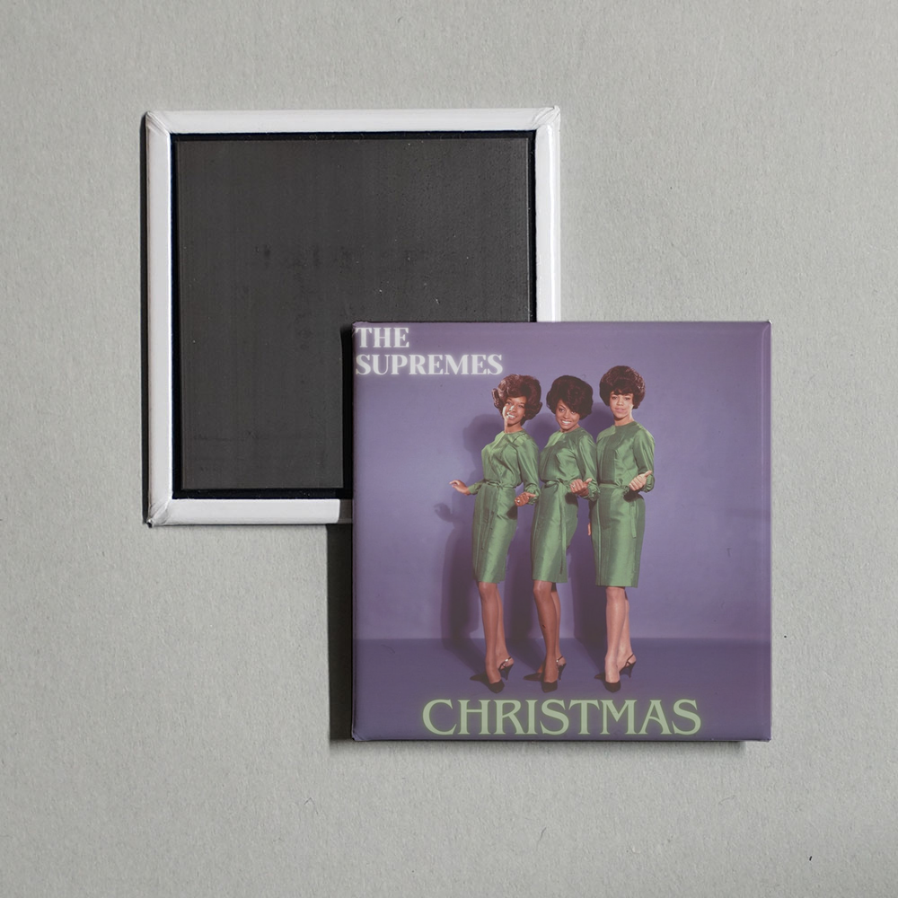 The Supremes - The Supremes Christmas Album Cover Fridge Magnet