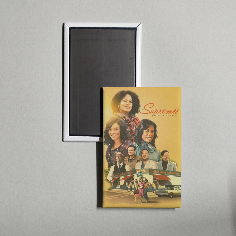 The Supremes at Earl's All-You-Can-Eat Mini Movie Fridge Magnet