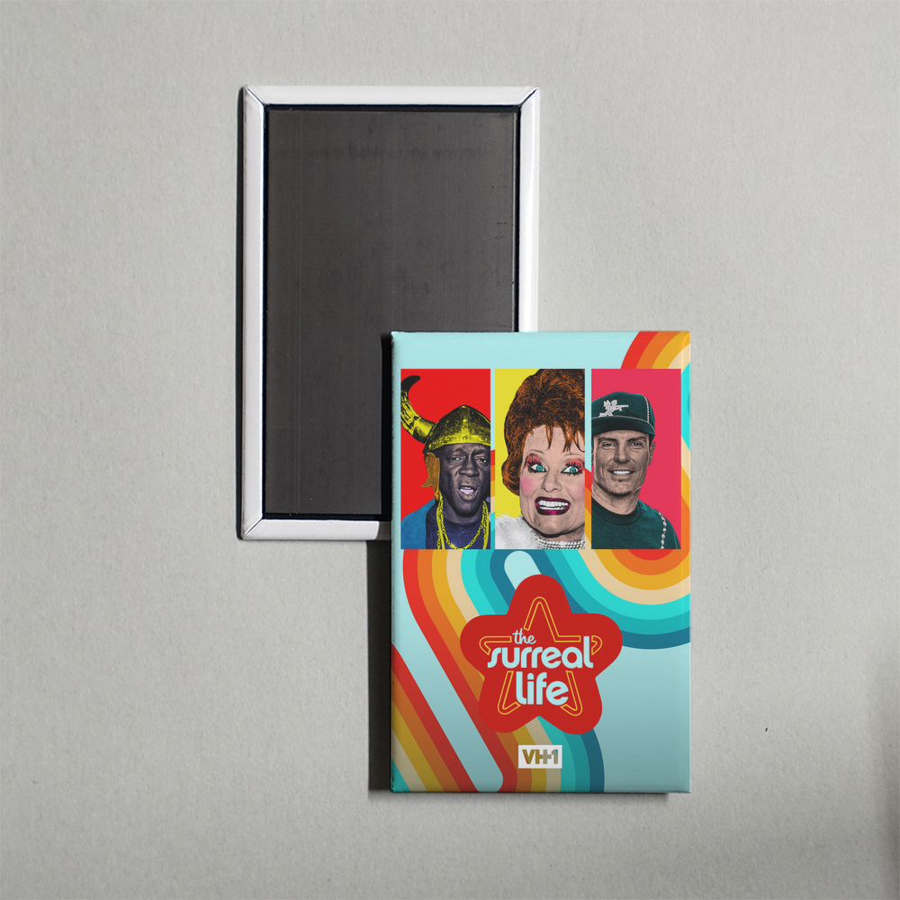 The Surreal Life TV Show Fridge Magnet