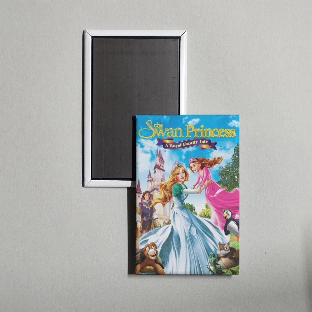 The Swan Princess A Royal Family Tale Mini Movie Fridge Magnet