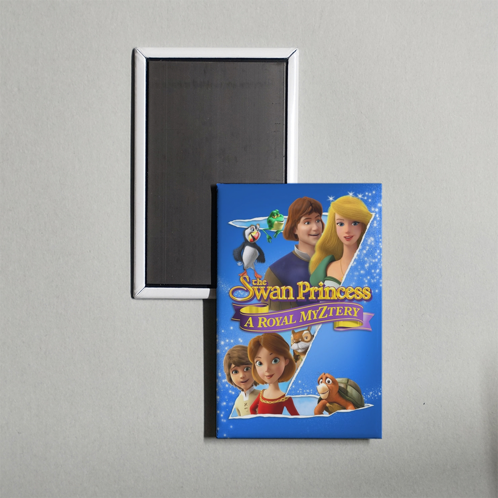 The Swan Princess A Royal Myztery Mini Movie Fridge Magnet