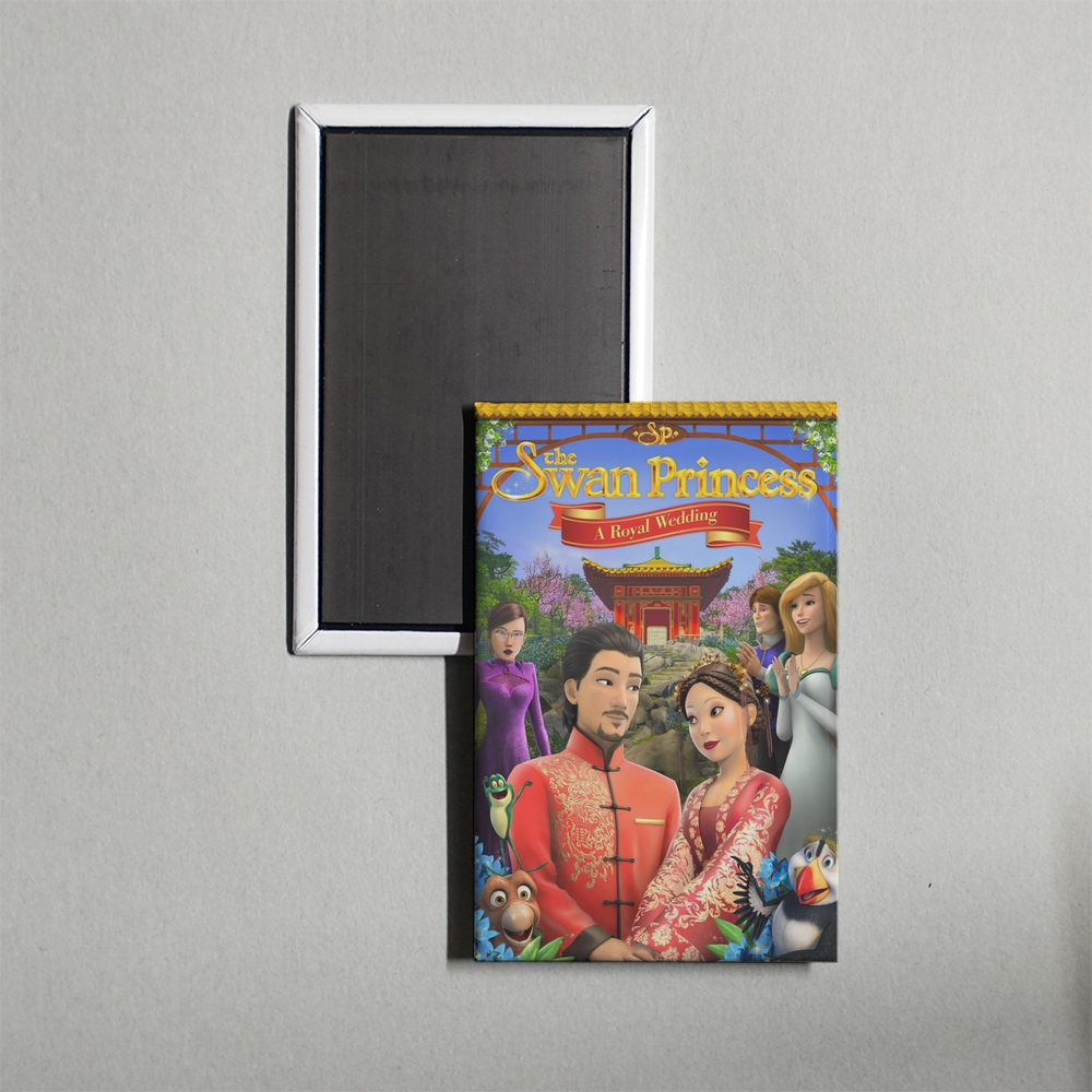 The Swan Princess A Royal Wedding Mini Movie Fridge Magnet