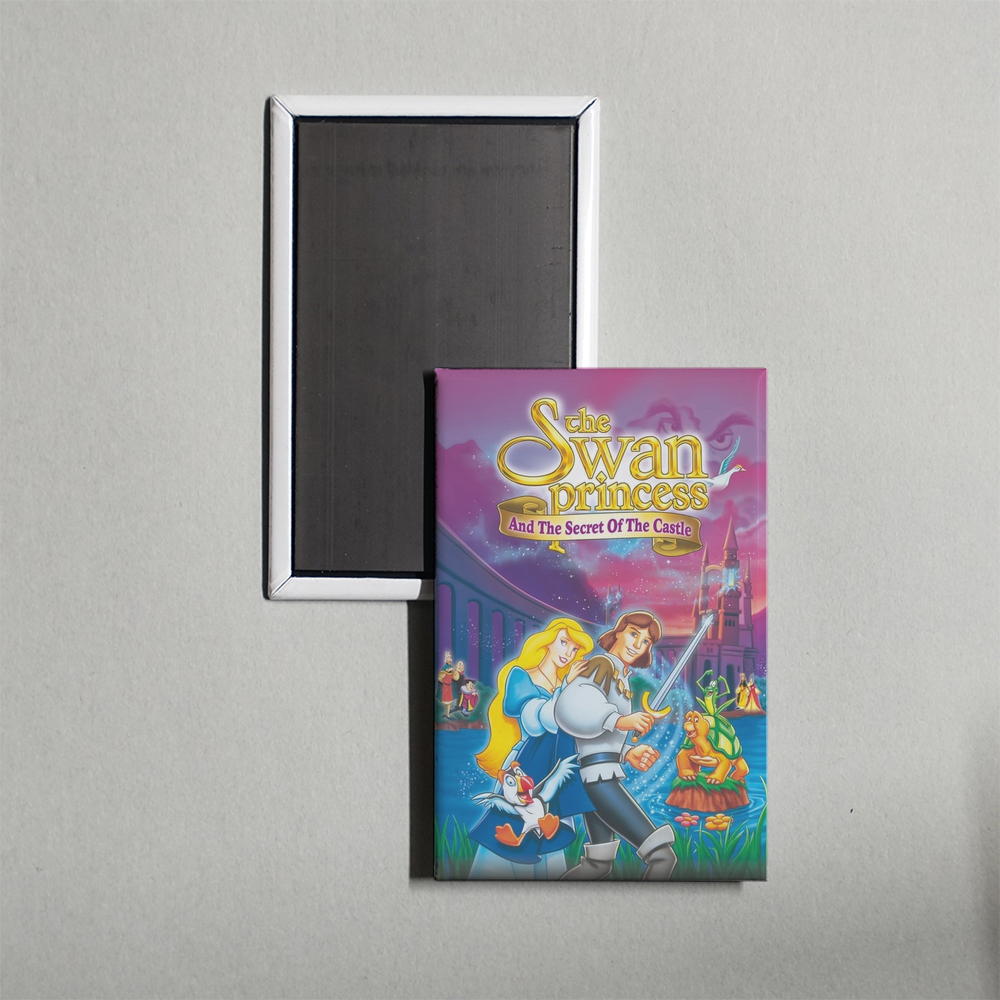 The Swan Princess Escape from Castle Mountain Mini Movie Fridge Magnet
