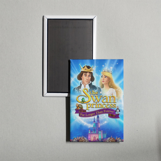 The Swan Princess Far Longer Than Forever Mini Movie Fridge Magnet