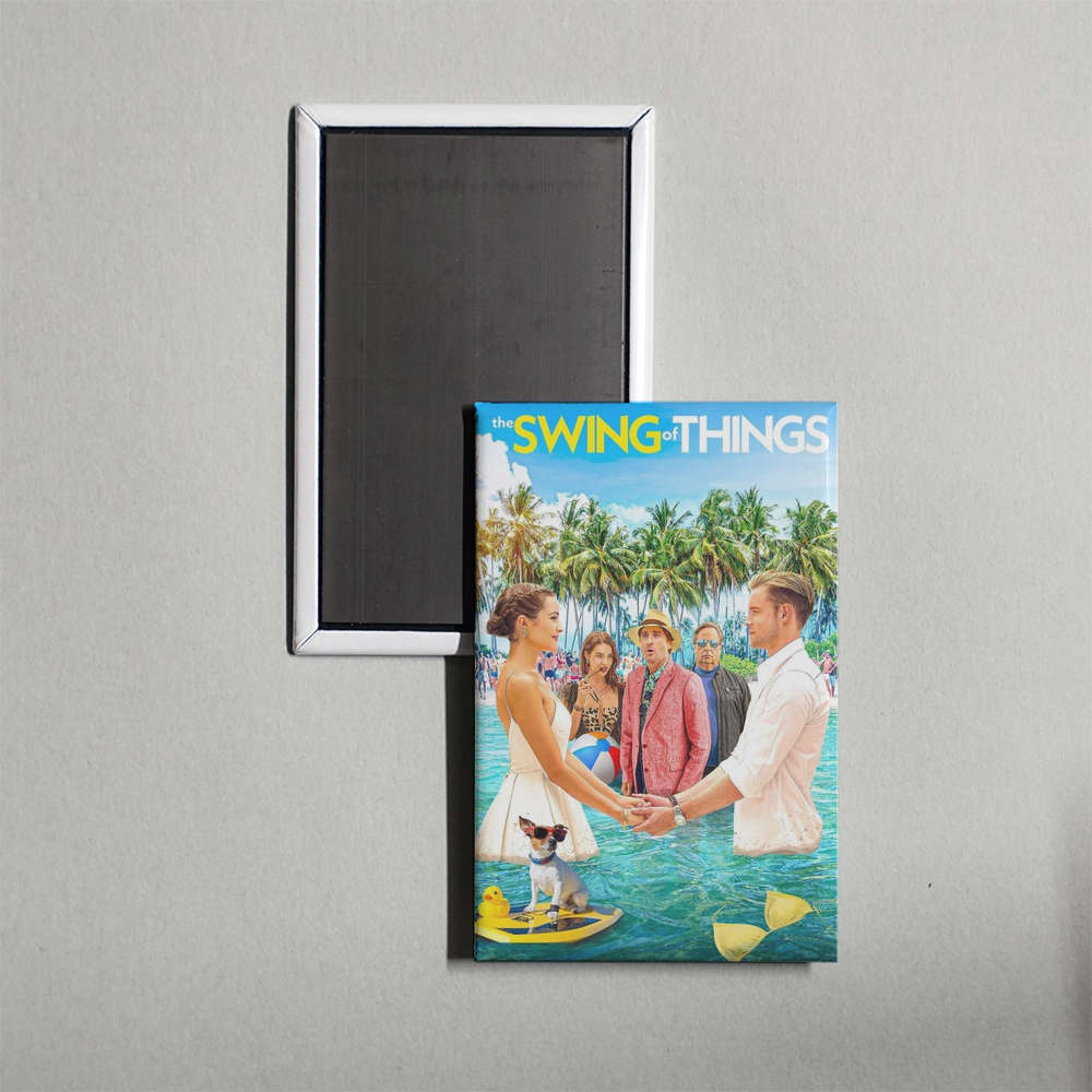 The Swing of Things Mini Movie Fridge Magnet