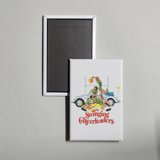 The Swinging Cheerleaders Mini Movie Fridge Magnet