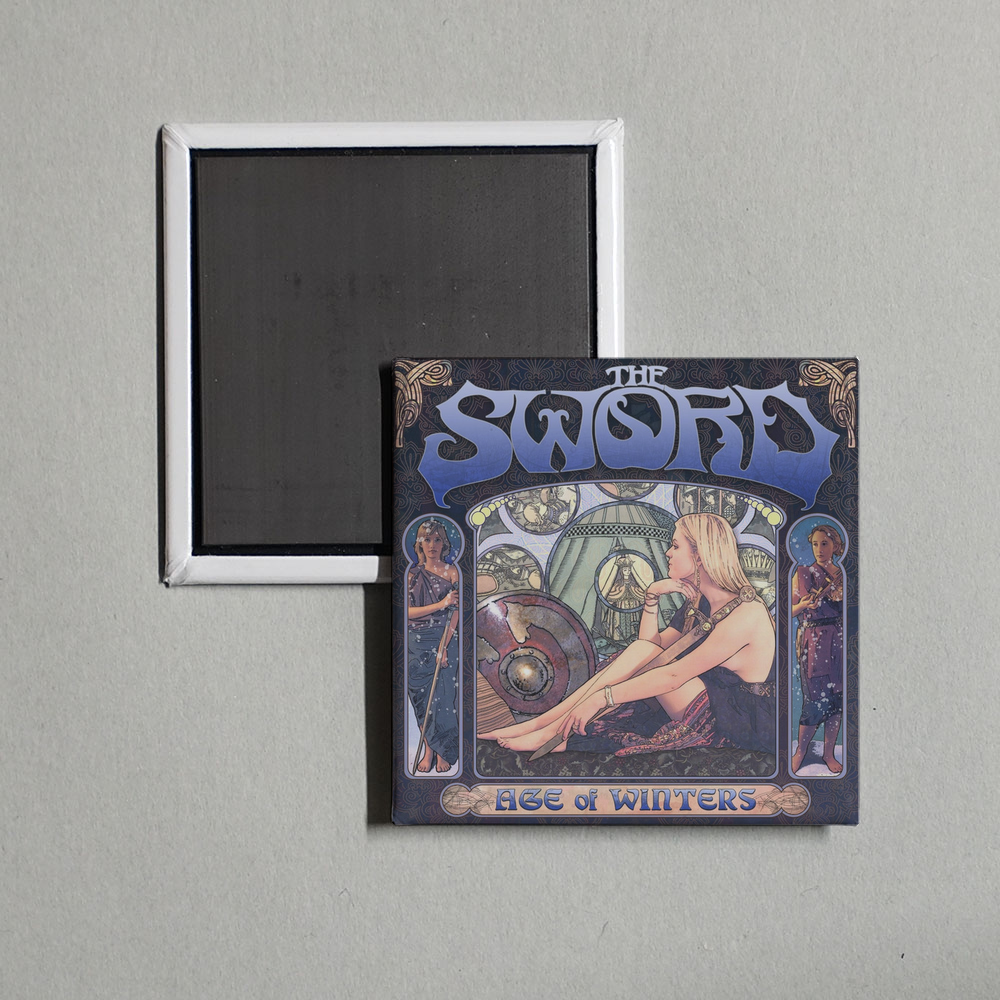 The Sword - Age of Winters Album Cover Fridge Magnet