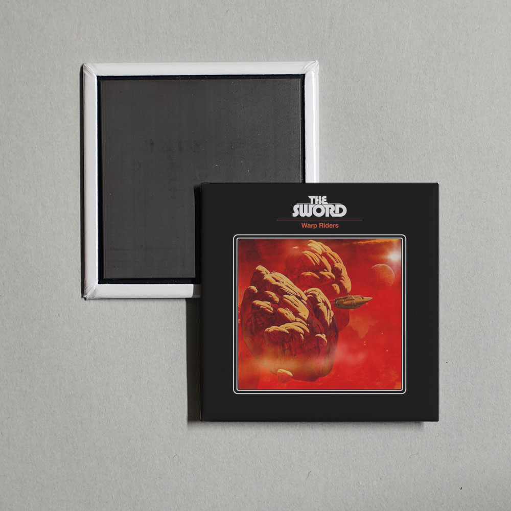 The Sword - Warp Riders Album Cover Fridge Magnet