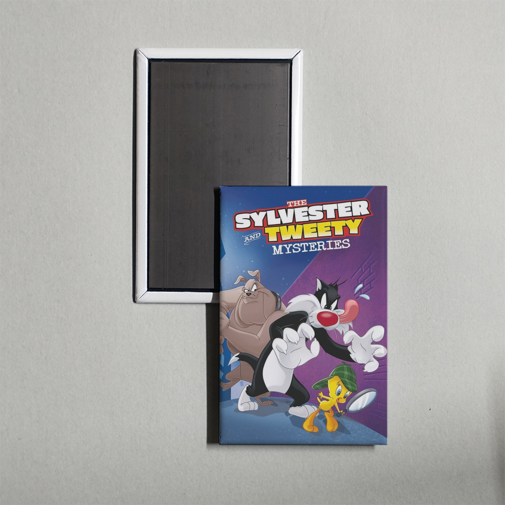 The Sylvester & Tweety Mysteries TV Show Fridge Magnet