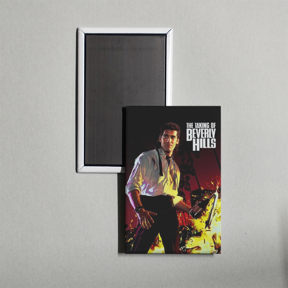 The Taking of Beverly Hills Mini Movie Fridge Magnet