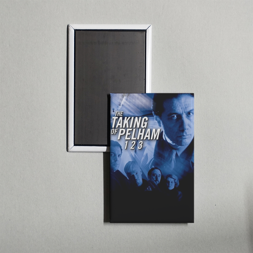 The Taking of Pelham One Two Three Mini Movie Fridge Magnet