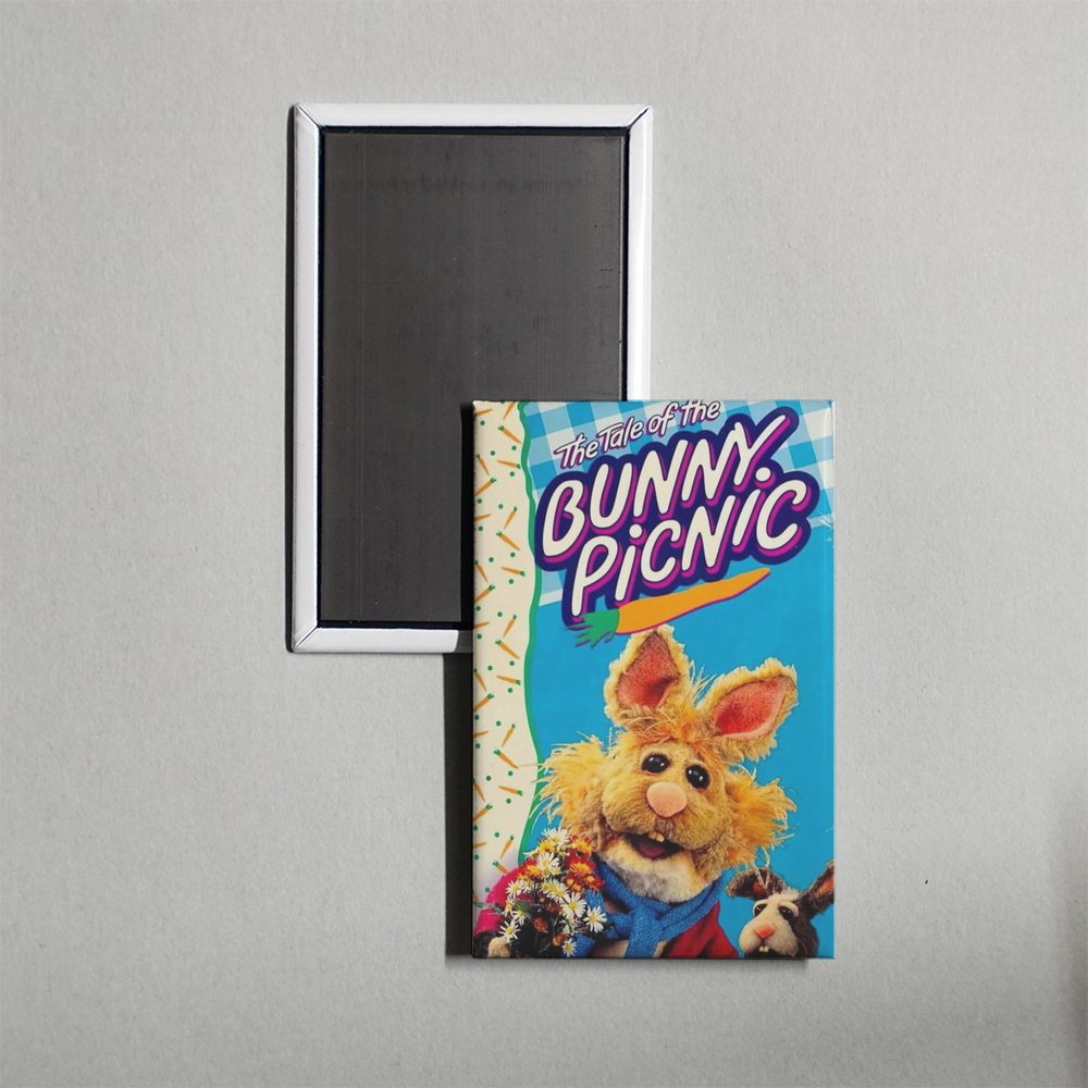 The Tale of the Bunny Picnic Mini Movie Fridge Magnet